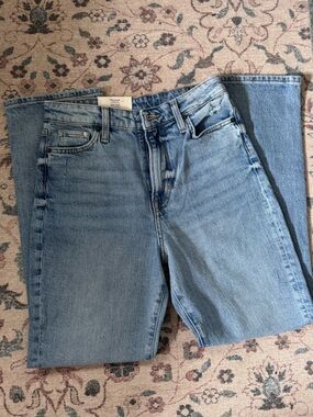 H&M Light Blue Straight Leg Jeans